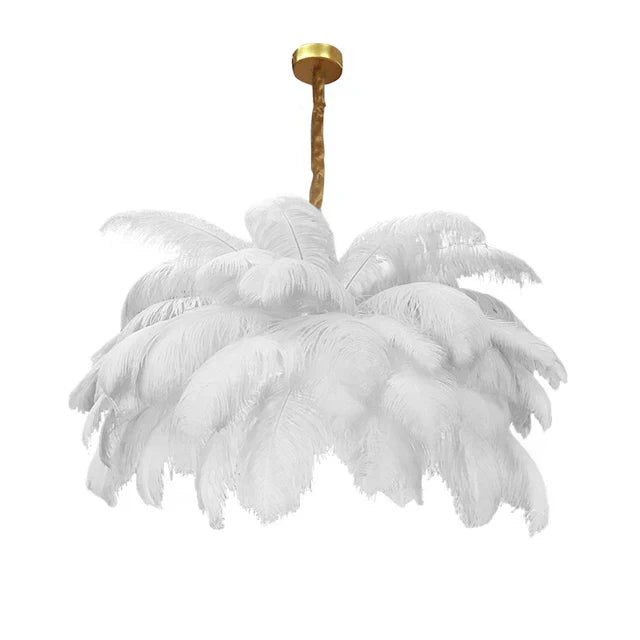 Elegant Glass Bead Hanging Chandelier Ceiling Light