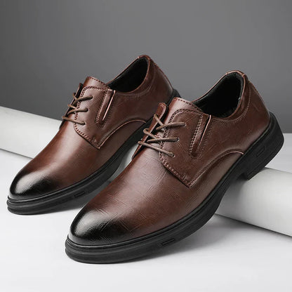 Real Leather Smart Dress Shoes