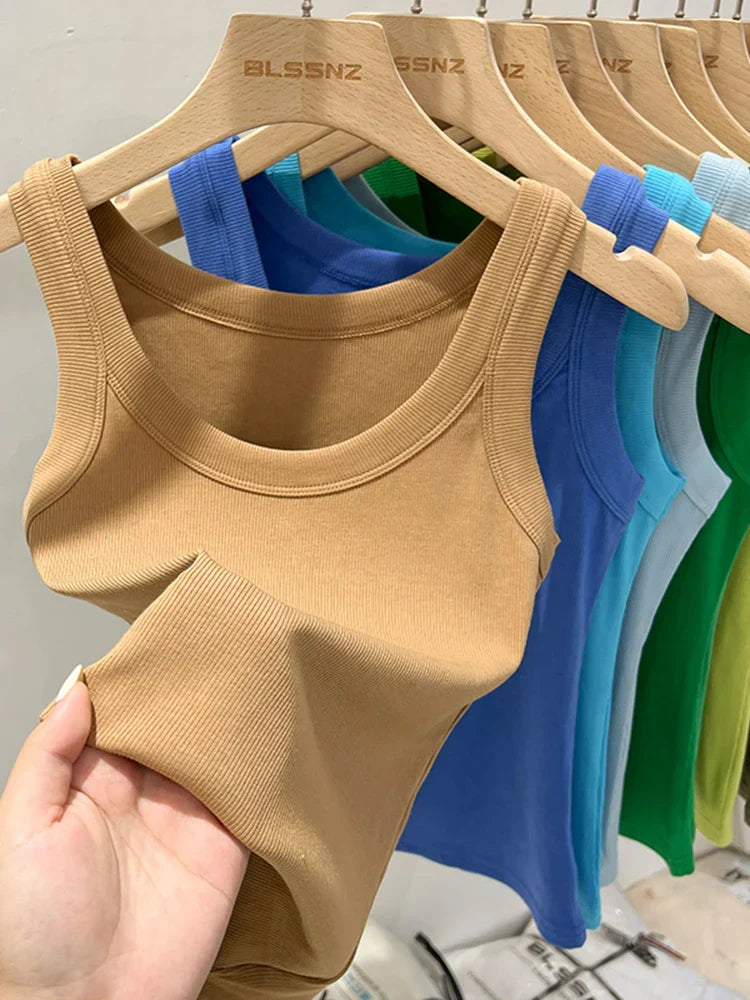 Relaxed Fit Lightweight Women's Summer Tank Top