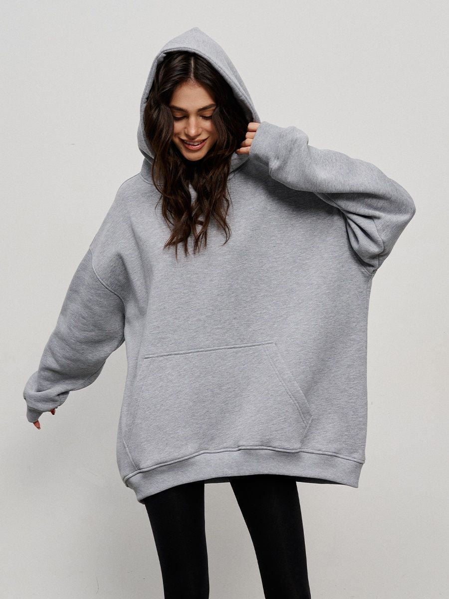Cozy Oversized Ladies Hoodie with Pockets