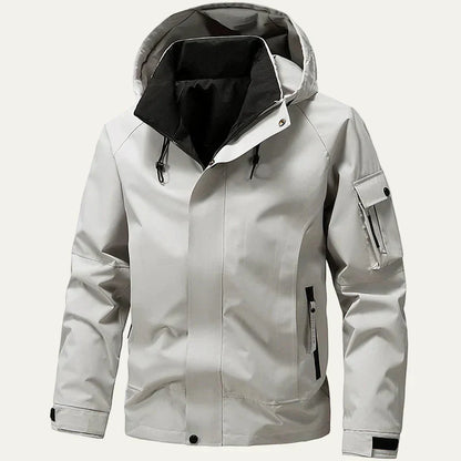 Waterproof Men's Hooded Outdoor Coat