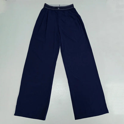 Comfortable High Waisted Women's Wide Leg Pants