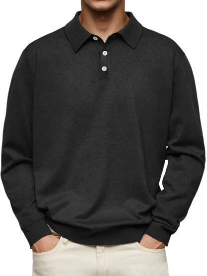 Casual Loose Fit Men's Polo Shirt