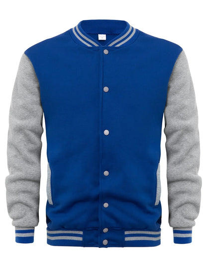 Relaxed Fit Mens Sports Bomber Jacket