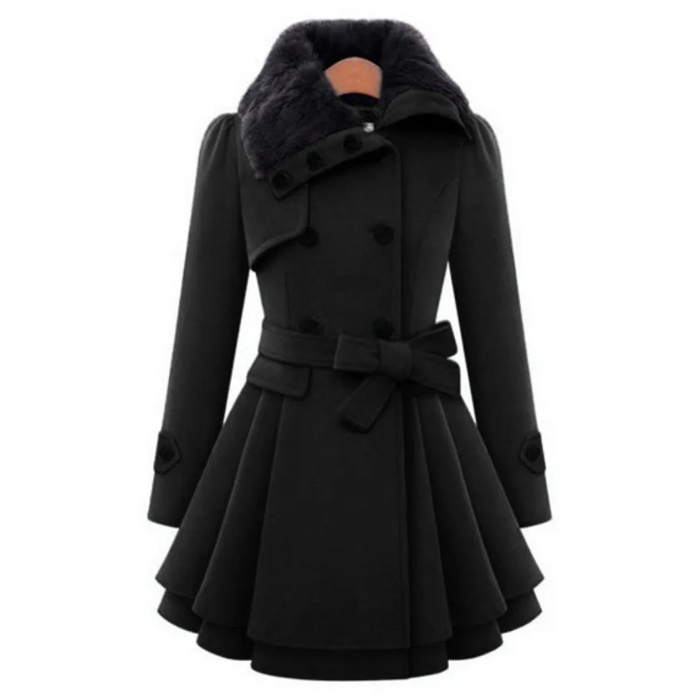 Classic Women's Slim Fit Trench Coat