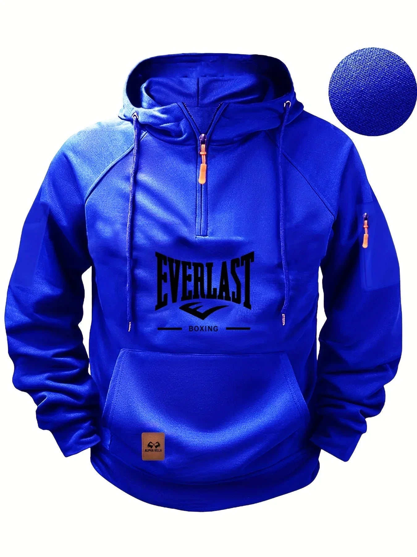 High Quality Mens Zipper Hoodie Sweatshirt
