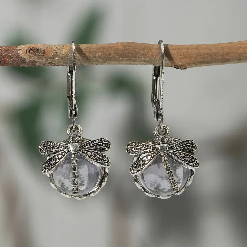 Dragonfly Vintage Earrings