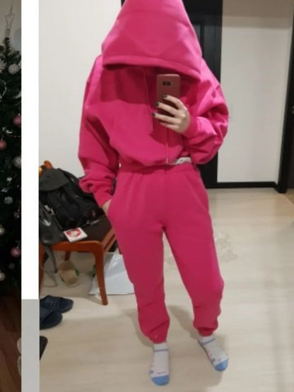 Cozy Fleece Sweat Suit for Ladies