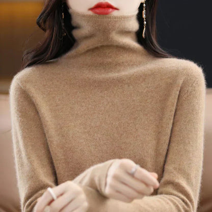 Cozy Women's Merino Wool Crew Sweater