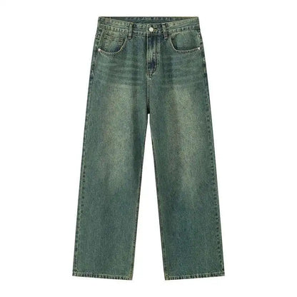 Comfortable Loose Fit Ripped Mens Vintage Jeans