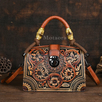 Stylish Faux Leather Crossbody Purse – Large Ladies Shoulder Bag