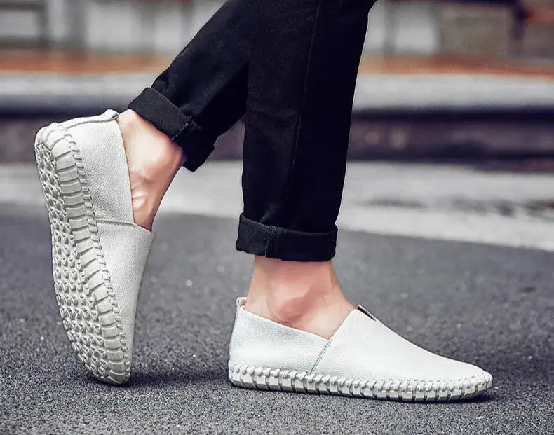 Luxury Leather Loafers - Premium Italian Style Shoes