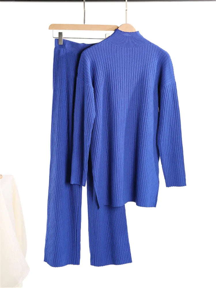 Soft Women's Turtleneck Jumpsuit Outfit