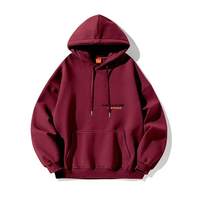 Comfortable Casual Men's Hooded Sweatshirt