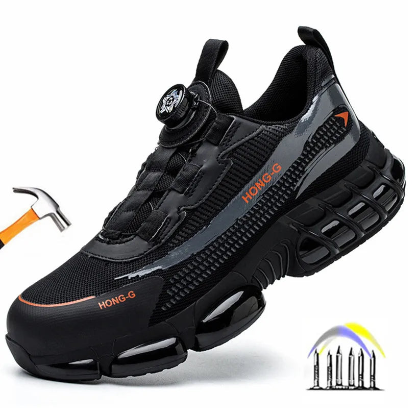 Tough Waterproof Work Boot Shoes - OutfitLondon