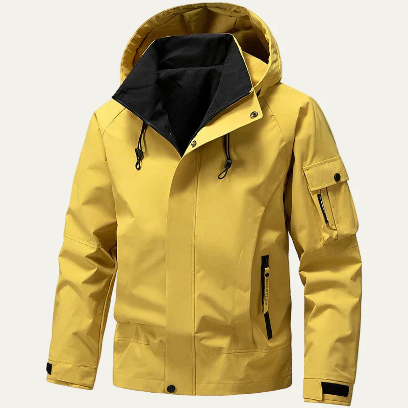 Waterproof Hooded Work Jacket for Men