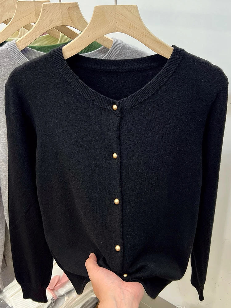 Cozy Large Open Front Cardigan Sweater