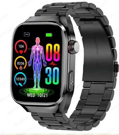 Premium Fitness Smartwatch with Heart Rate, Blood Oxygen Monitor