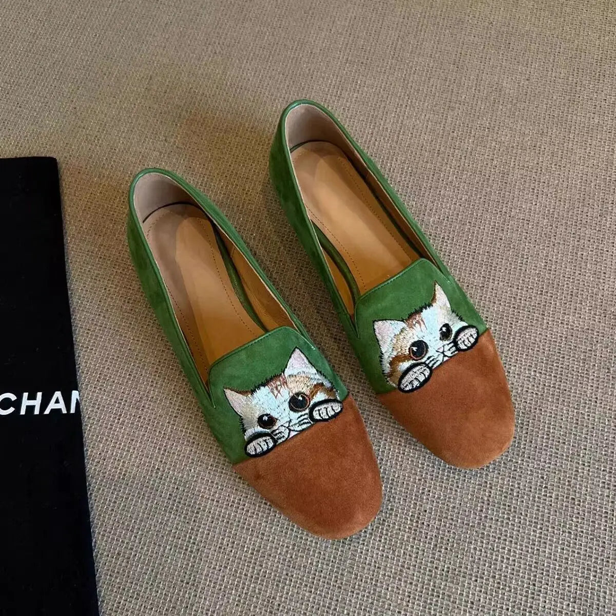Fun Cat Ballet Flats