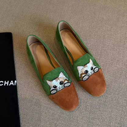 Fun Cat Ballet Flats
