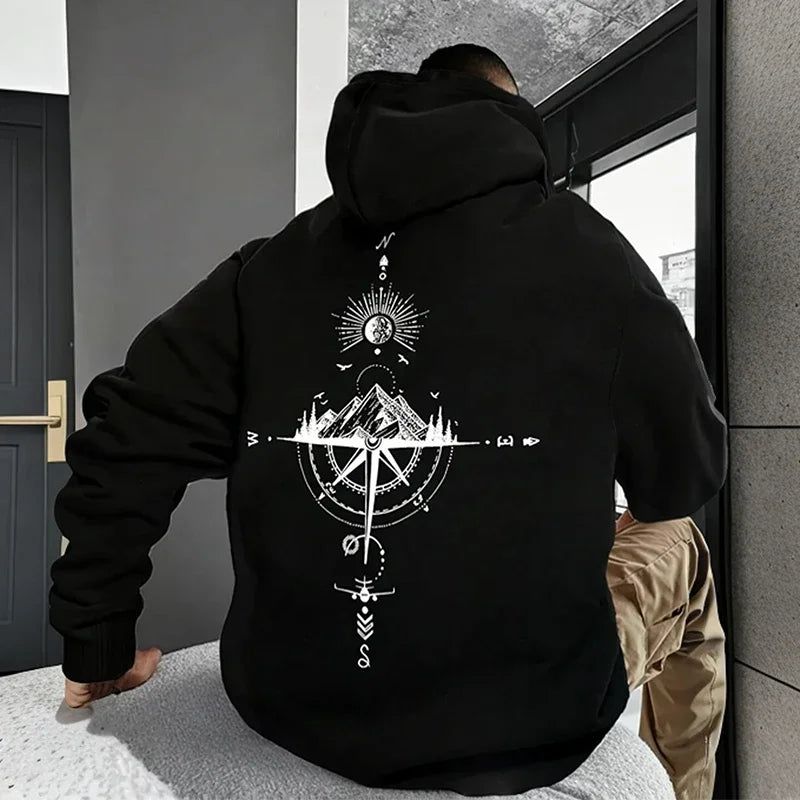 Vintage Style Travel Hoodie