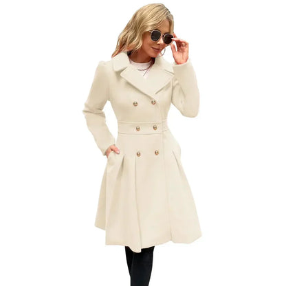 Classic Women's Wool Peacoat
