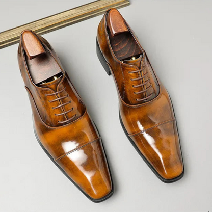 Luxury Real Leather Formal Shoes - OutfitLondon