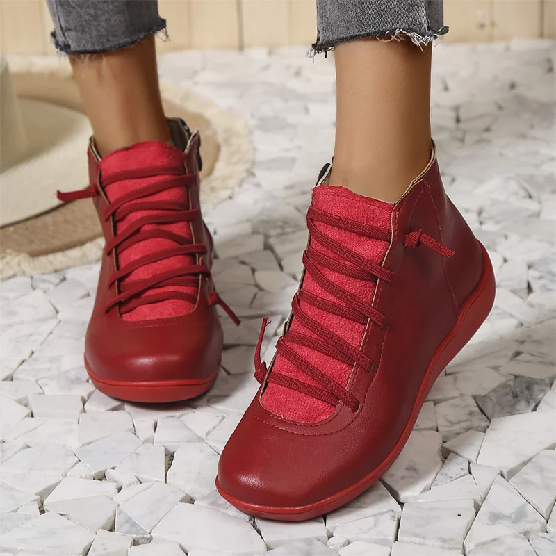 Relaxed Fit Everyday Ankle Boots