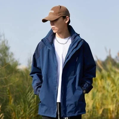 Waterproof Breathable Hiking Windbreaker Coat