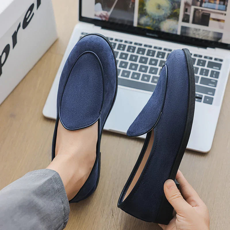Luxurious Suede Slip On Shoes