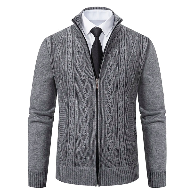 Cozy Men's Cashmere Crew Neck Sweater