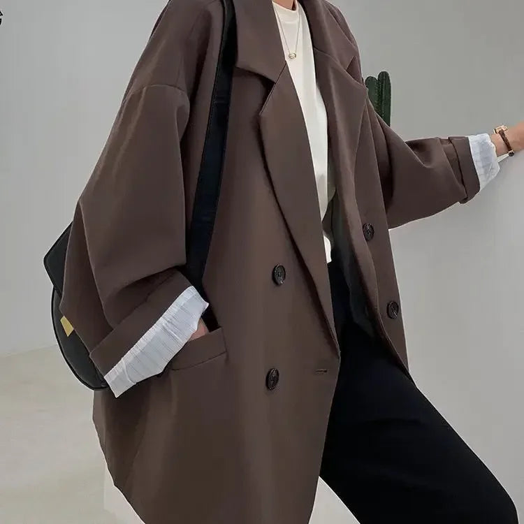 Stylish Large Fit Open Front Ladies Jacket