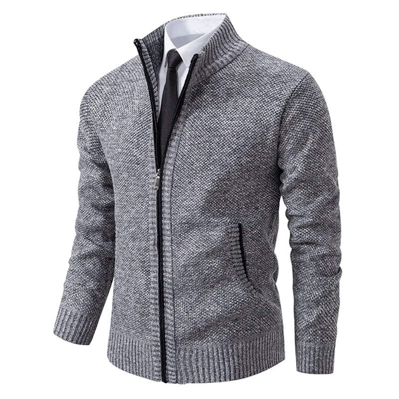 Cozy Mens Full Zip Fleece Coat