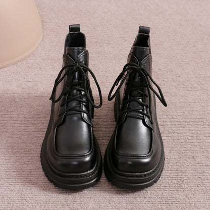 Warm High Heel Ankle Boots for Women