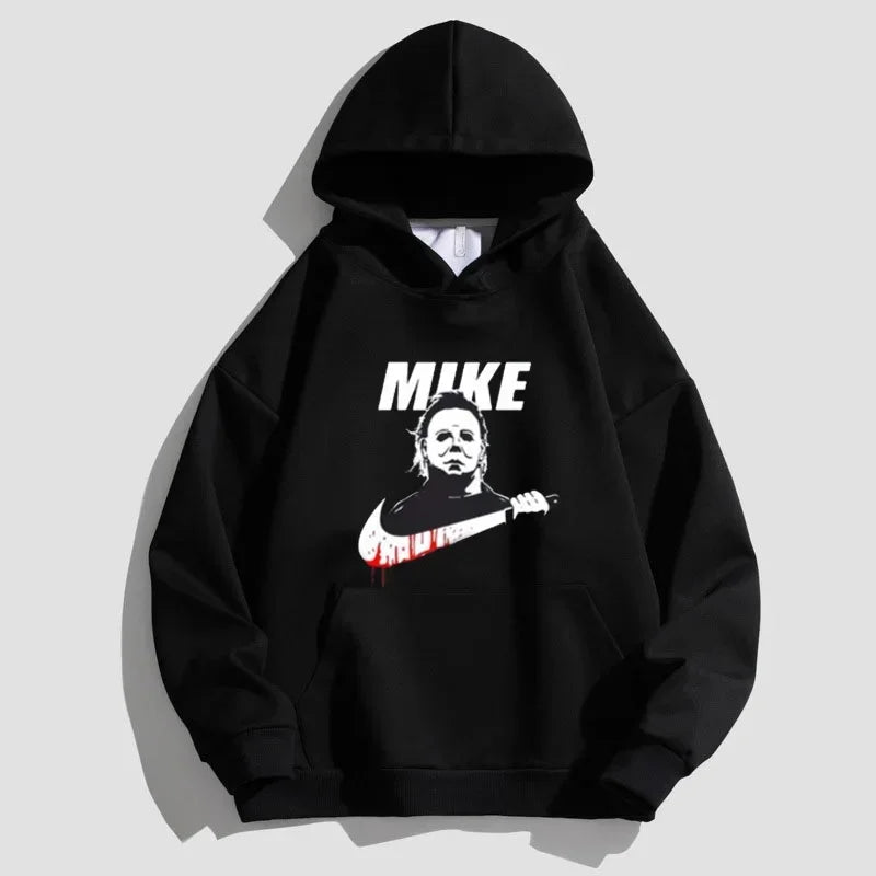 Men's Graphic Hoodie Fleece Relaxed Fit