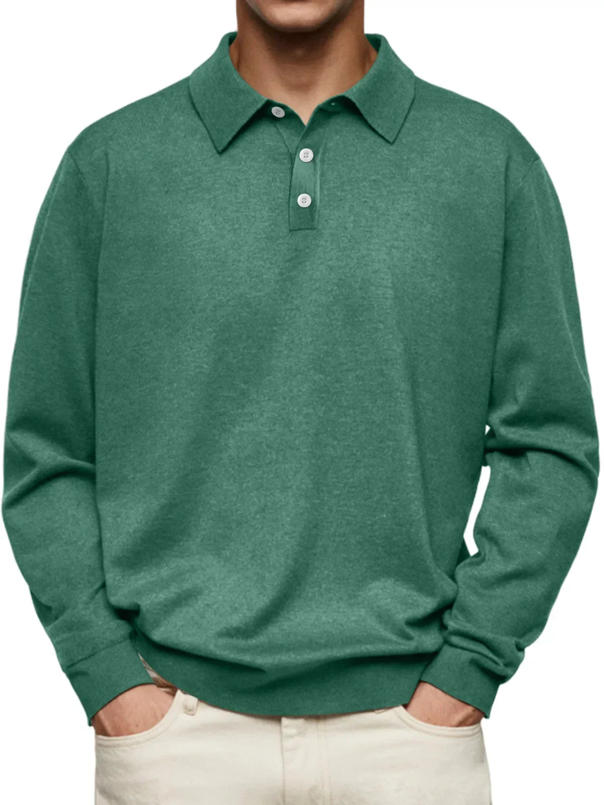Casual Loose Fit Men's Polo Shirt