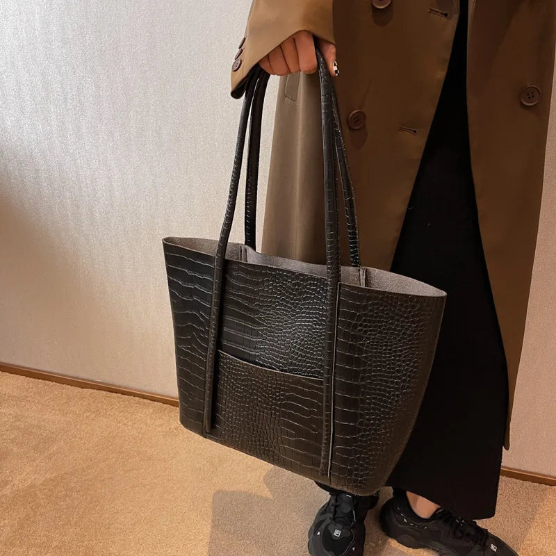 Classic Chic Large Tote Bag