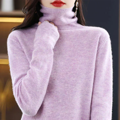Cozy Women's Merino Wool Crew Sweater