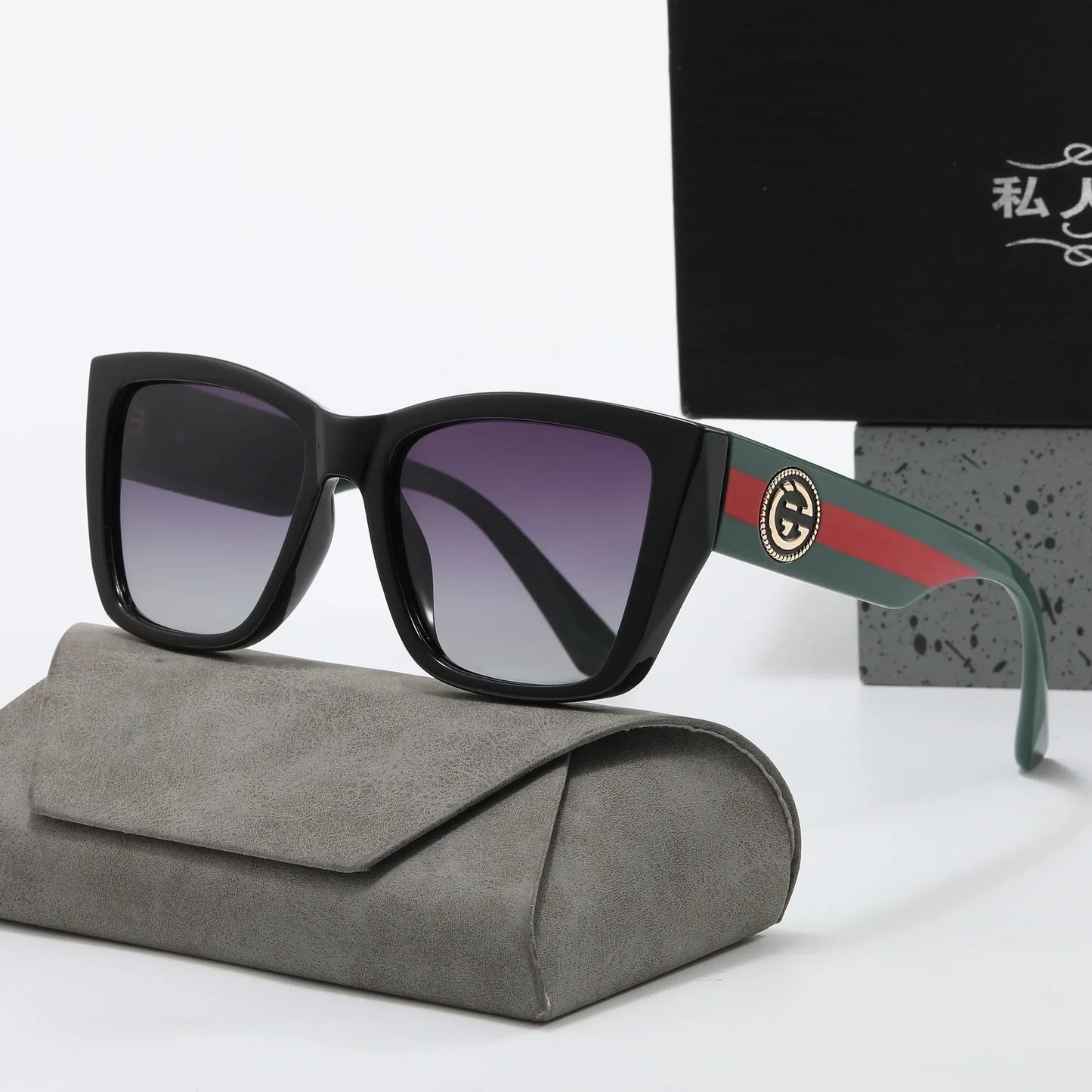 Vintage Round Frame Shade Sunglasses - OutfitLondon