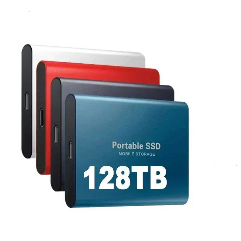 Disco Rígido SSD 128TB Rápido e Compacto