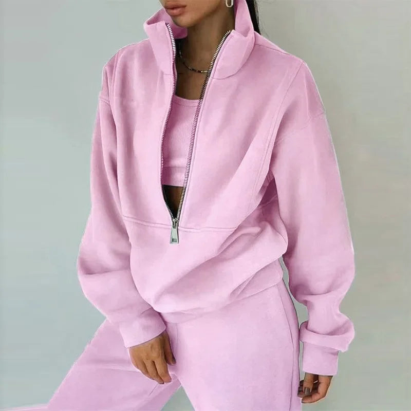 Cozy Women's Winter Loungewear Sweat Suit