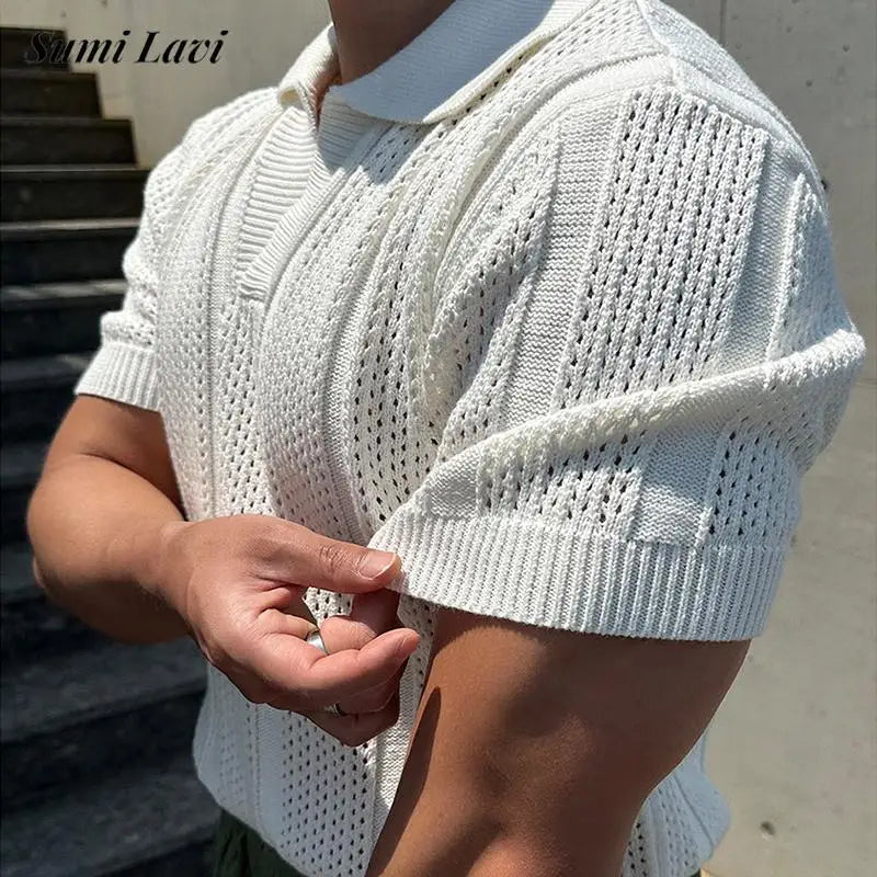 Breathable Cool Mens Polo Shirt - OutfitLondon