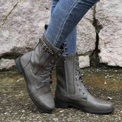 Casual Women's Round Toe Ankle Boots