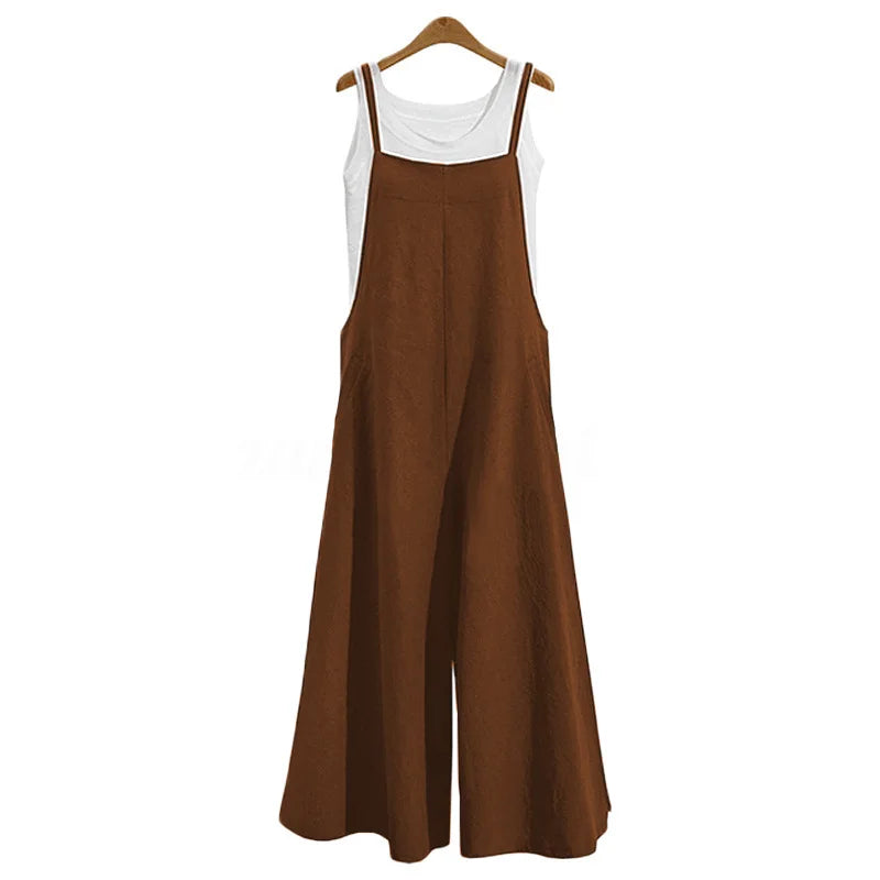 Comfortable Loose Fit Summer Jumpsuit