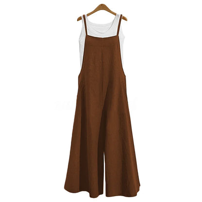 Comfortable Loose Fit Summer Jumpsuit