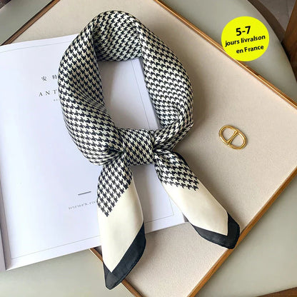 Warm Plaid Women's Scarf Neck Wrap Accessory