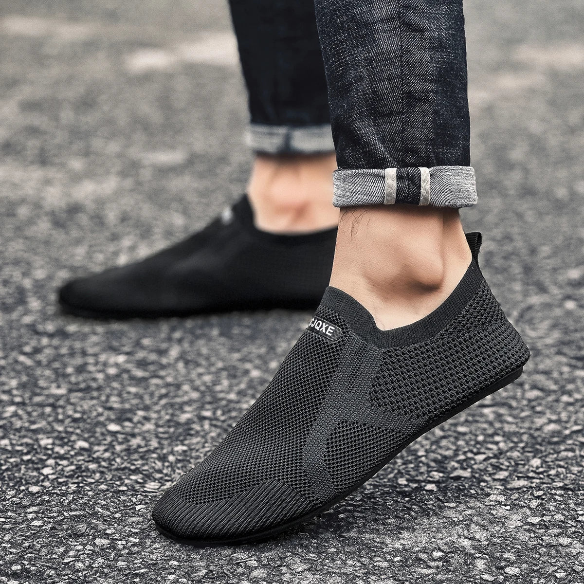 Breathable Mesh Slip On Shoes