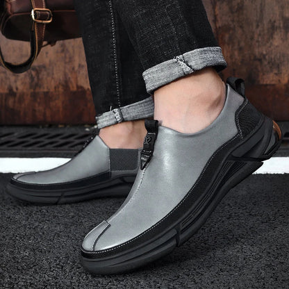 Authentic Brown Leather Footwear - OutfitLondon