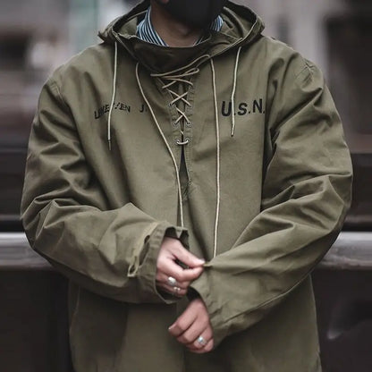 Relaxed Fit Sport Hoodie Men's Jacket