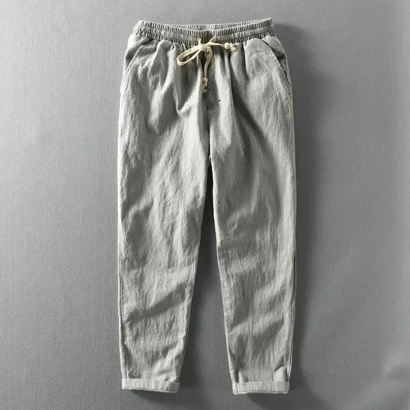 Lightweight Breathable Linen Trousers